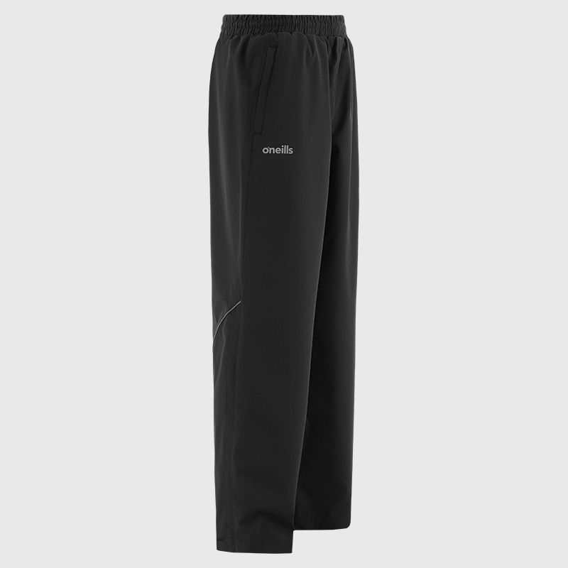 Black O’Neills Altitude Waterproof Bottoms with lower leg zips and 2 hidden pockets.