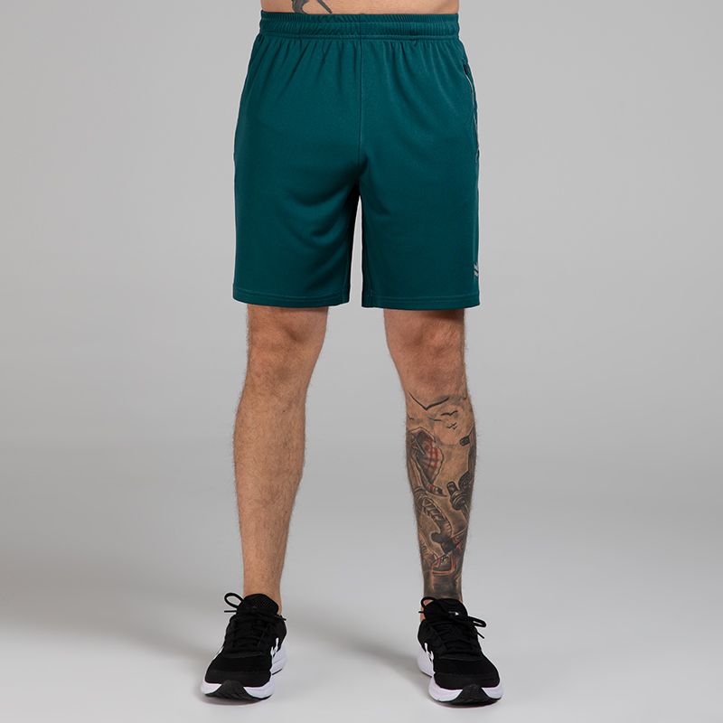 Green Men’s Adapt training shorts with zip pockets by O’Neills. 