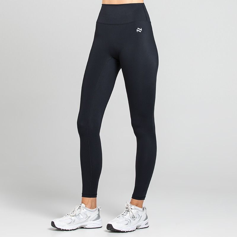 Black Women’s Ember Full Length Leggings with high rise waistband