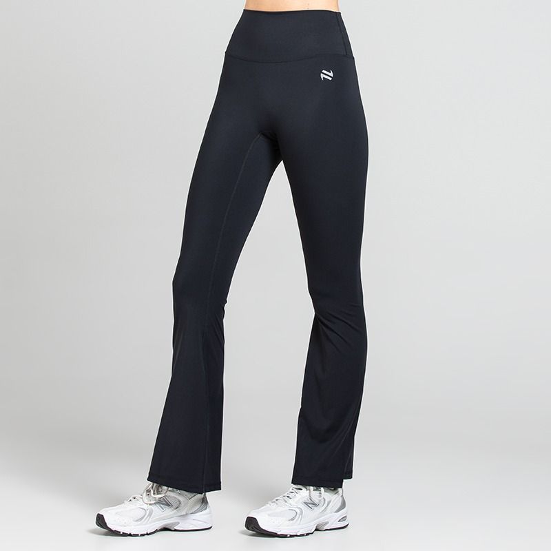 Black Women’s Ember Flared Leggings with soft stretch fabric