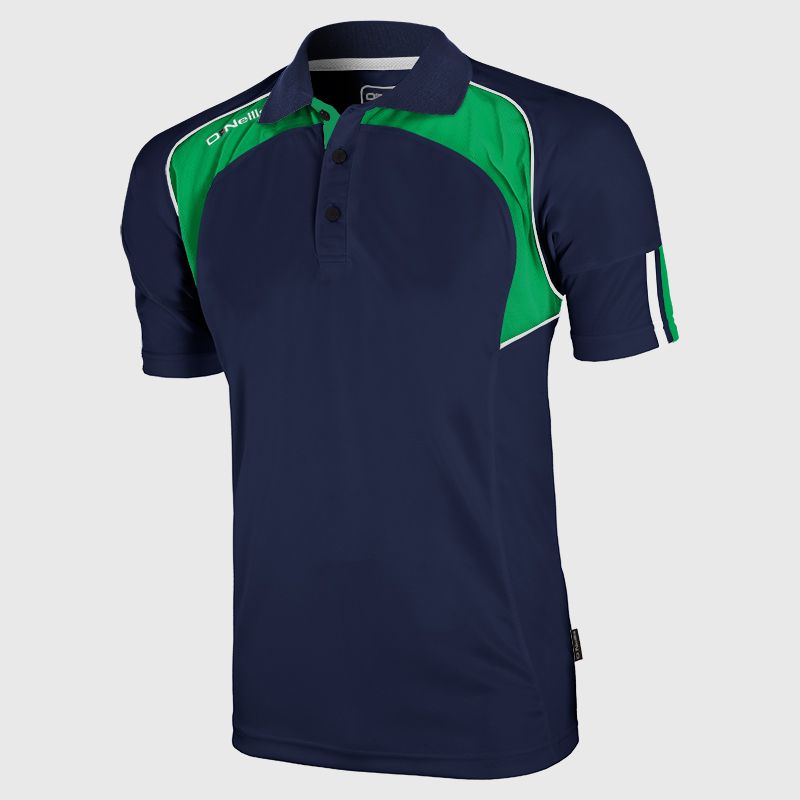 O'Neills Marine / Green / White Kids' Apex Polo Shirt by O'Neills.