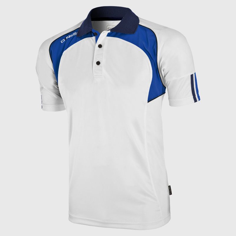 White / Royal / Navy Kids' Apex Polo Shirt by O'Neills