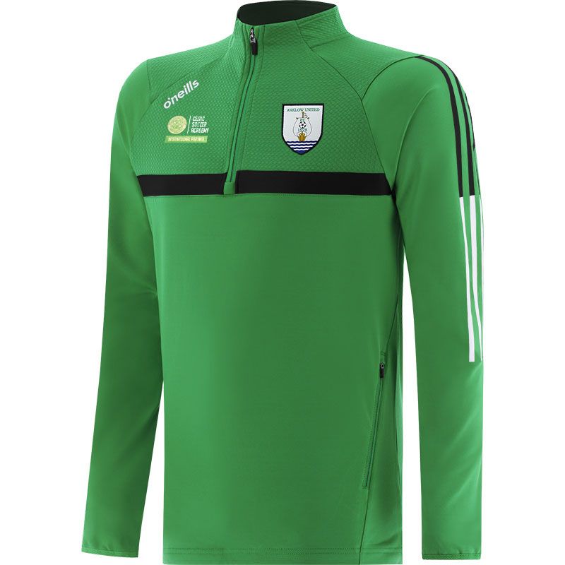Arklow United Kids' Focus Brushed Half Zip Top