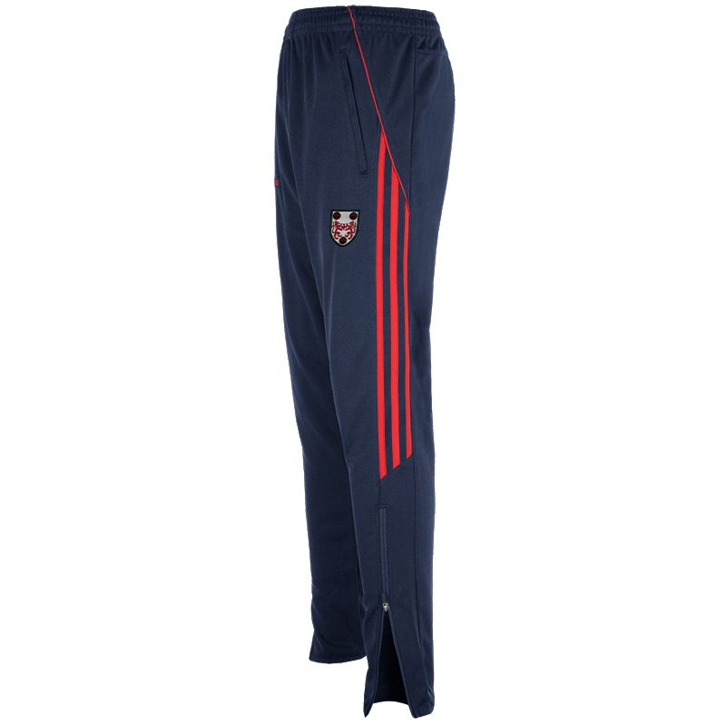 Marine Men’s Skinny Tracksuit Bottoms with Zip Pockets and Three Red Stripes on the Side by O’Neills.