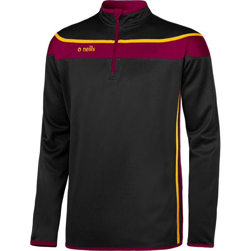 Kids' Auckland Half Zip Top Black