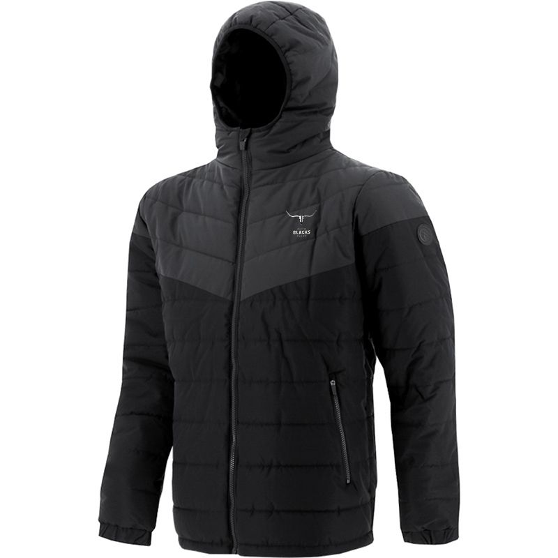 Austin Blacks Rugby Men's Maddox Hooded Padded Jacket 