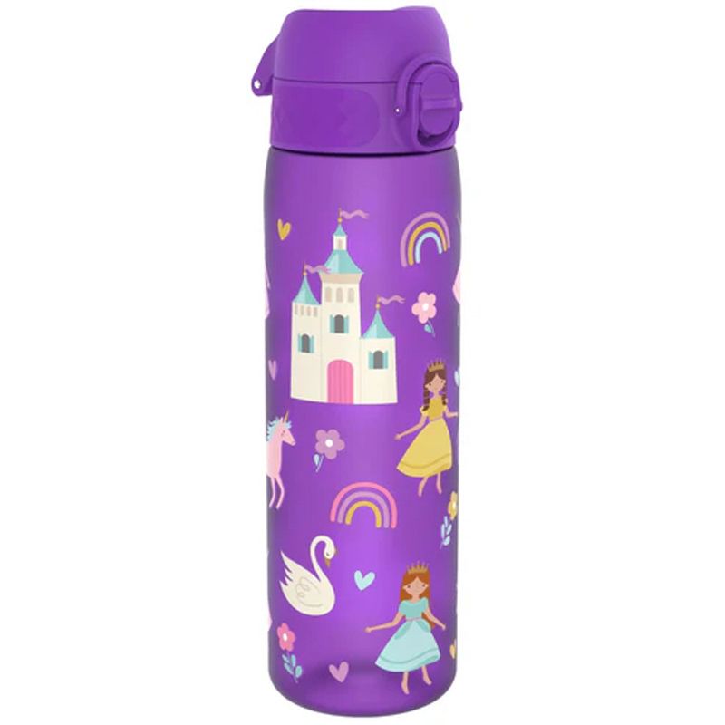 Purple Ion8 Leak Proof Slim Water Bottle Princess 500ml from O'Neills.