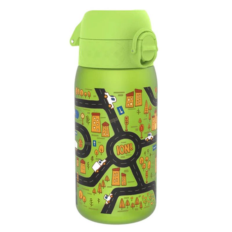 Green on8 Leak Proof Water Bottle Cars 350ml from O'Neills.