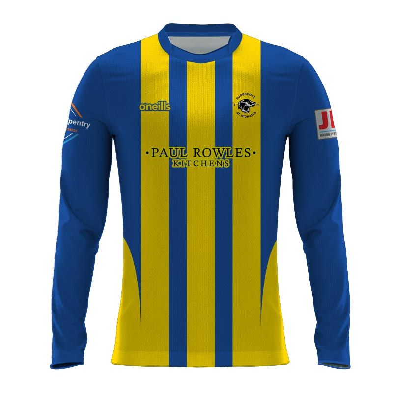 blue yellow soccer jersey