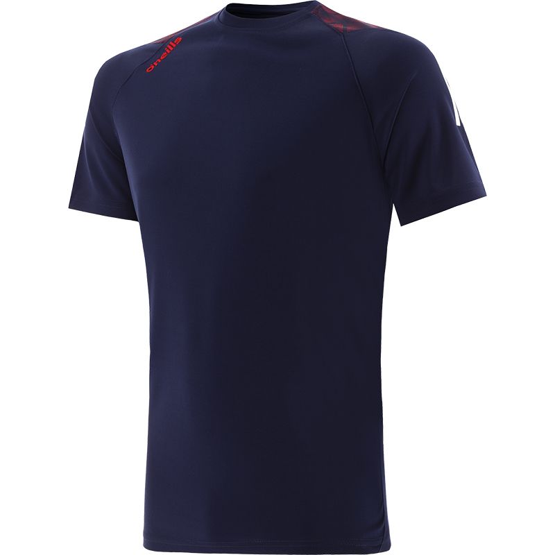 Navy Men's Belcourt T-Shirt Marine / Red / White.