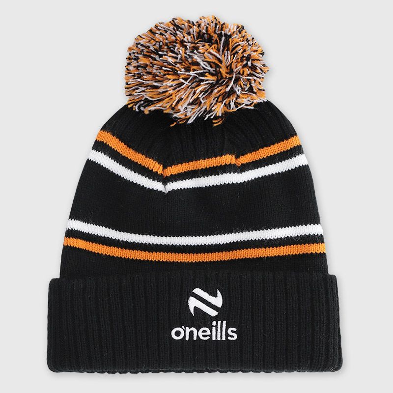 Kids' Bluestack Bobble Hat Black / Orange from O’Neills 