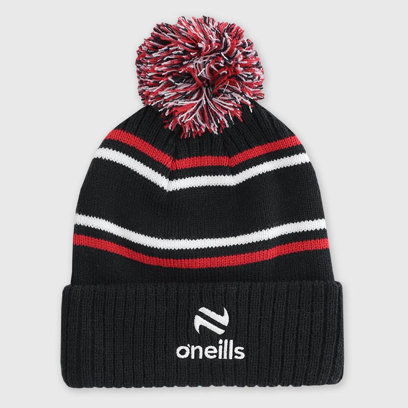 Kids' Bluestack Bobble Hat Black / Red from O’Neills 