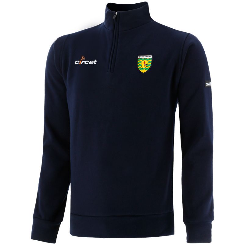 Marine  Men’s Donegal GAA Breaker Half Zip Fleece with two open side pockets and county crest by O’Neills.
