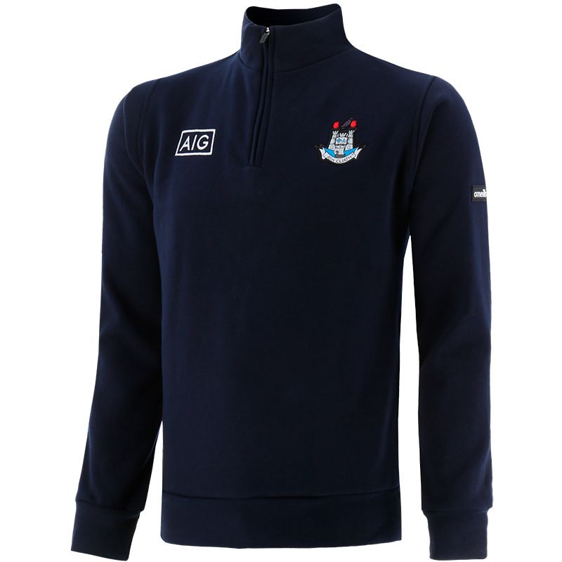 Marine Men’s Dublin GAA Breaker Half Zip Fleece with two open side pockets and county crest by O’Neills.