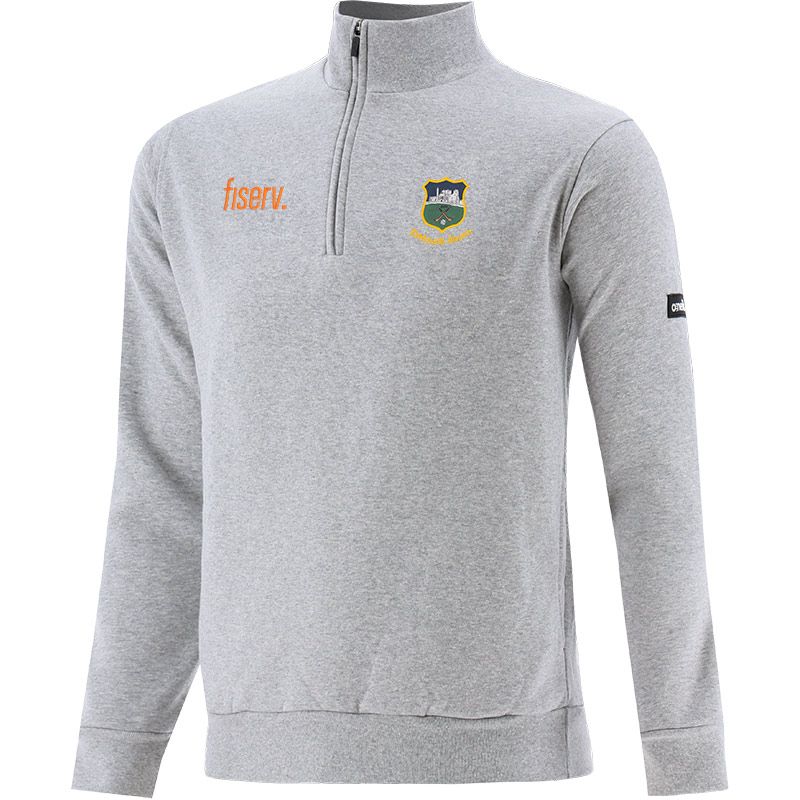 Grey Men’s Tipperary GAA Breaker Half Zip Fleece with two open side pockets and county crest by O’Neills.