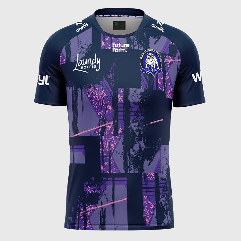 Canterbury-Bankstown Bulldogs Men's Captains Run Tee | O'Neills