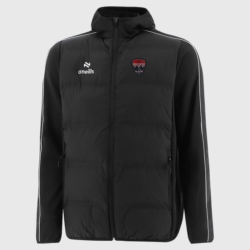 Bruff Camogie Kids' Rise Lightweight Padded Hooded Jacket