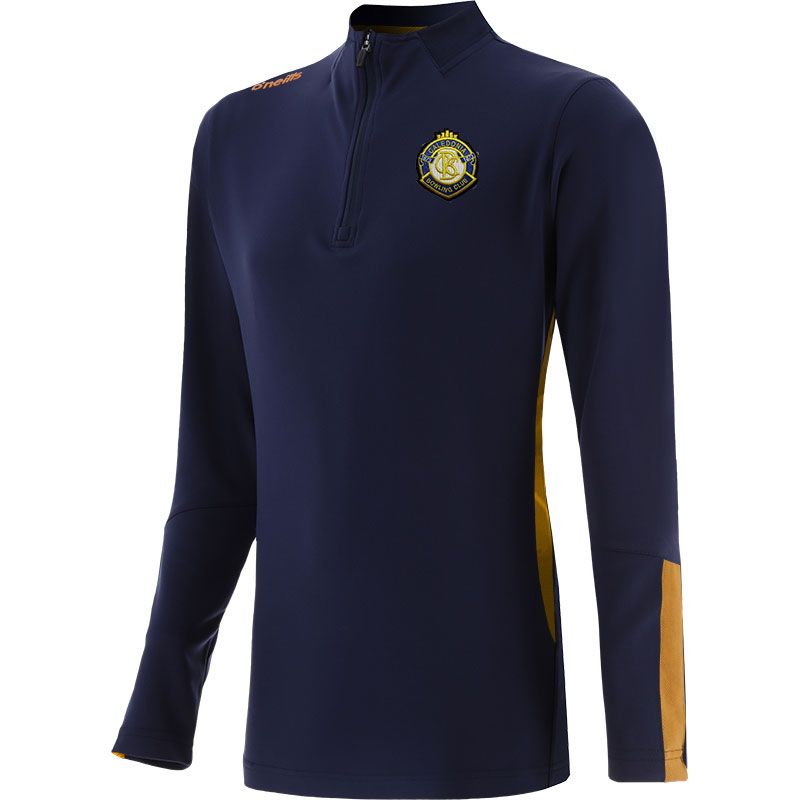 Caledonia Bowling Club Jenson Brushed Half Zip Top