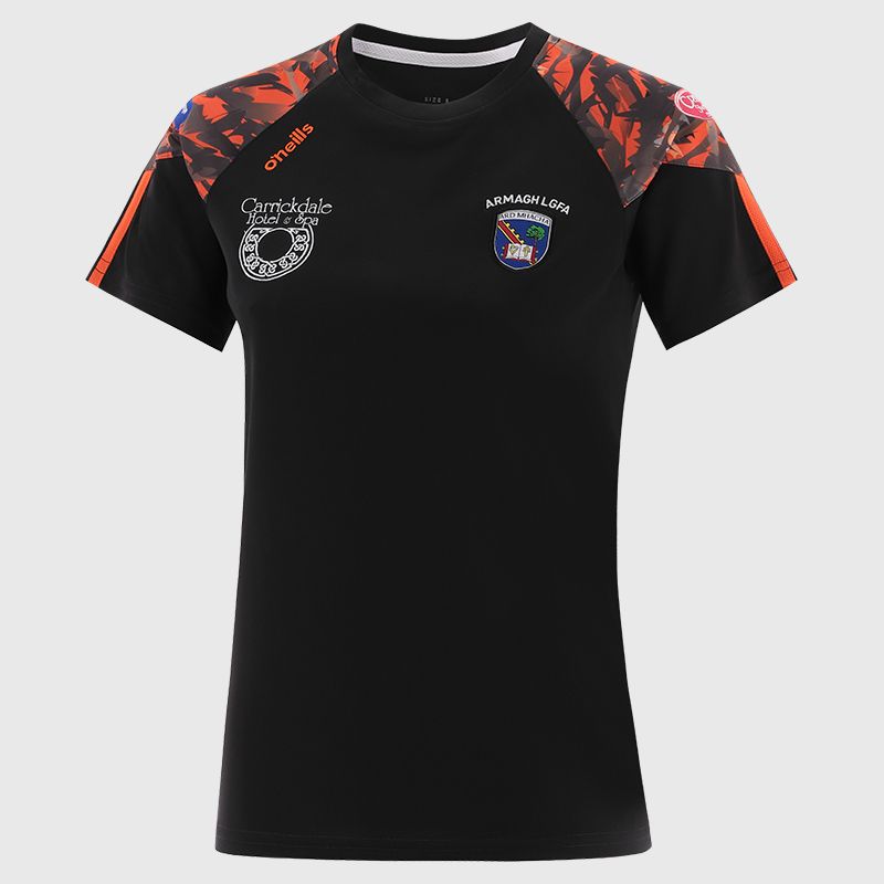 O'Neills Armagh LGFA Men's Carvelle T-Shirt Black