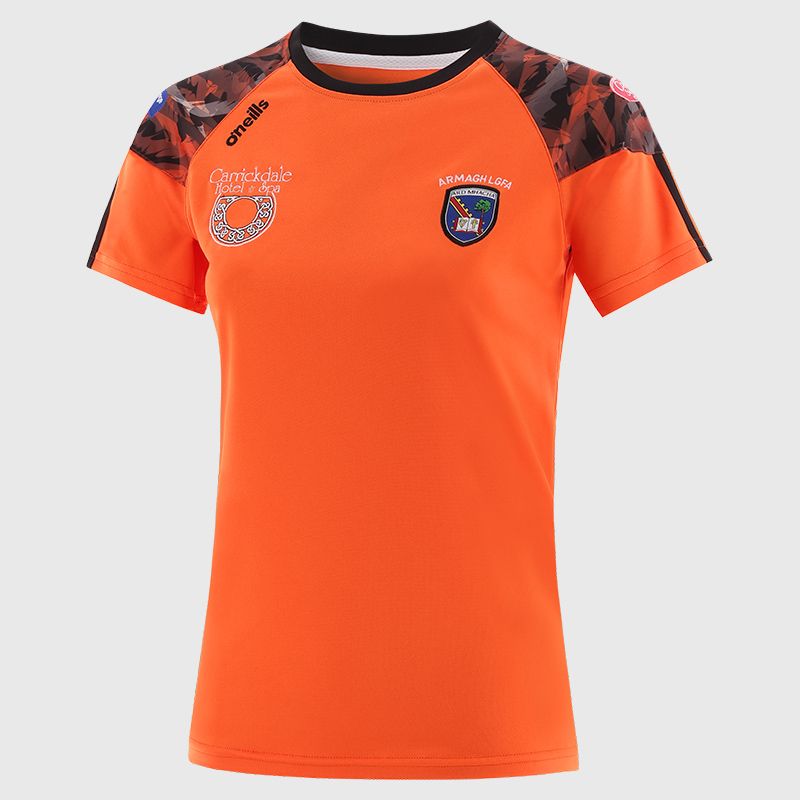 O'Neills Armagh LGFA Kids' Carvelle T-Shirt Orange