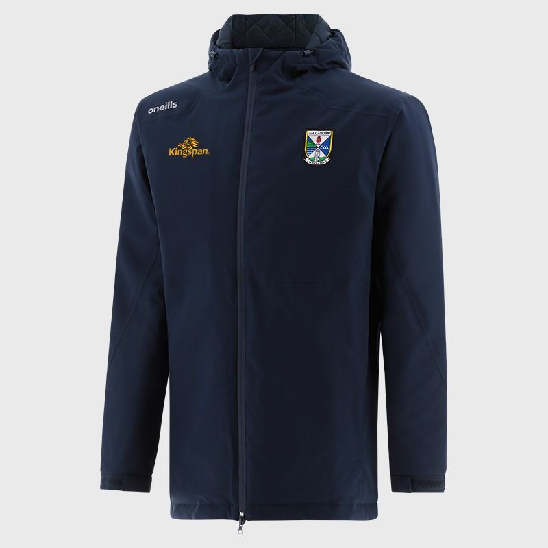 O'Neills Cavan GAA Men's Catalyst Hooded Padded Jacket Marine