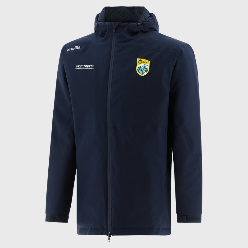 O'Neills Kerry GAA Men's Catalyst Hooded Padded Jacket Marine