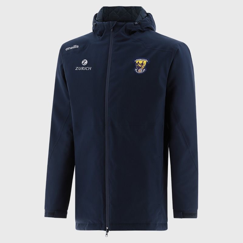 O'Neills Wexford GAA Men's Catalyst Hooded Padded Jacket Marine