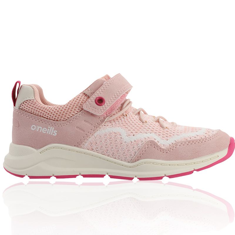 Pink Ciara Mesh Runner Girls Velcro PS, from O'Neill's.