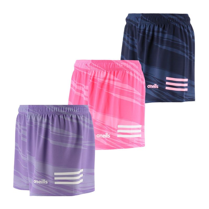 Adults Connell Shorts 3 Pack Marine / Pink / Purple from O'Neill's.