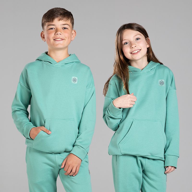 Kids' Cosmic Fleece Pullover Hoodie Green from O’Neills 