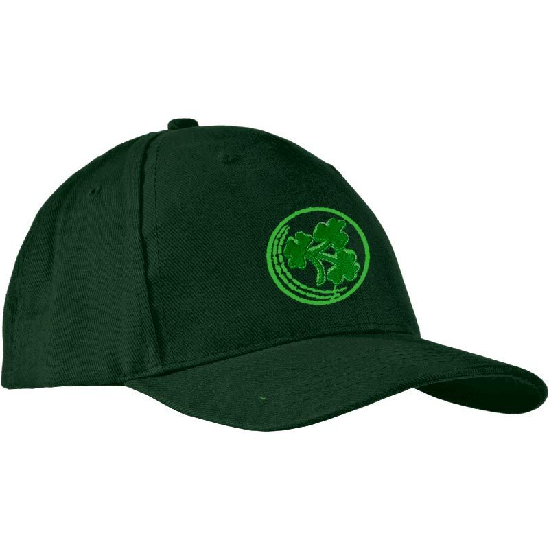 Cricket Ireland navy cap with adjustable strap at the back from O'Neills.