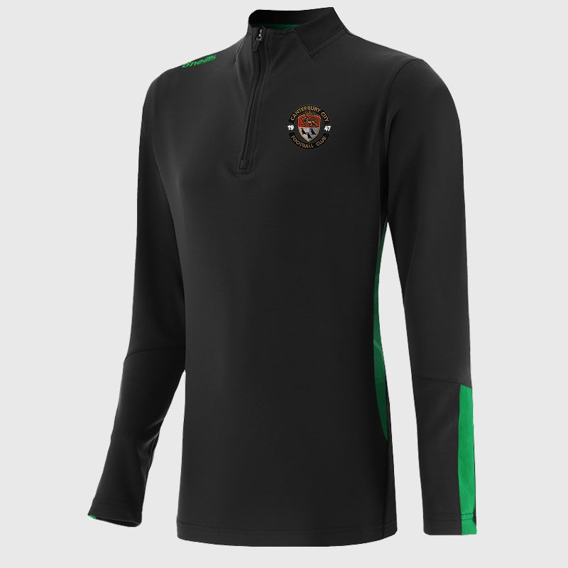 Canterbury City FC Kids' Jenson Brushed Half Zip Top
