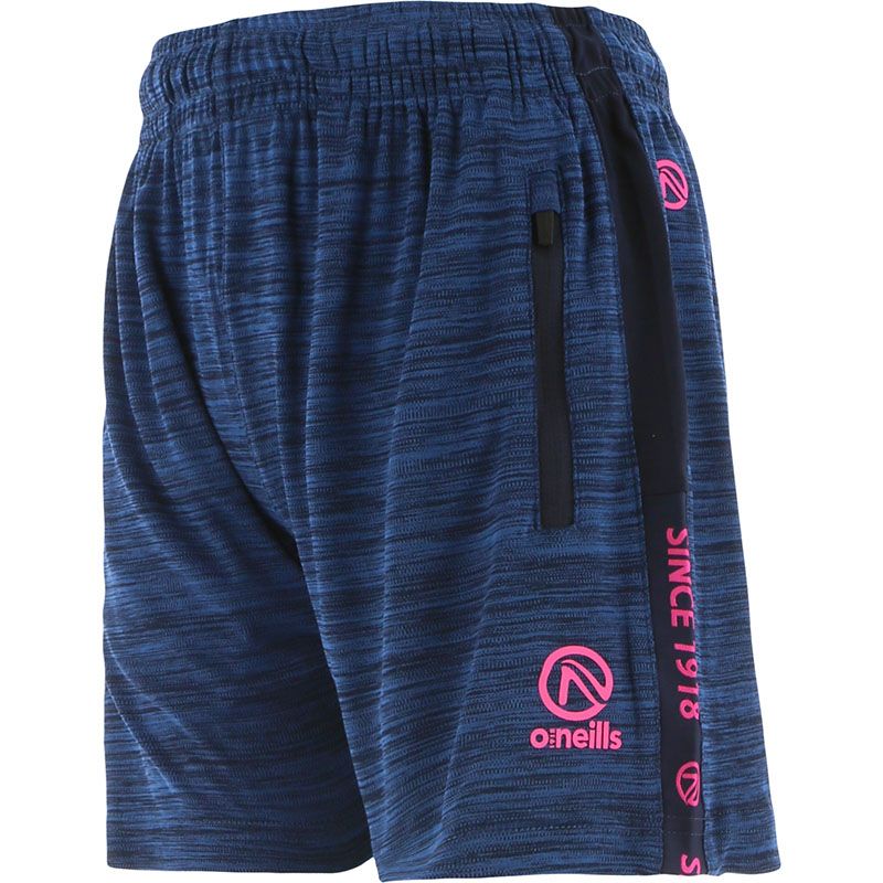 Marine Kids' sports shorts with zip pockets and branded taping by O’Neills.