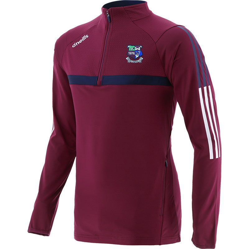 Delvin Camogie Focus Brushed Half Zip Top