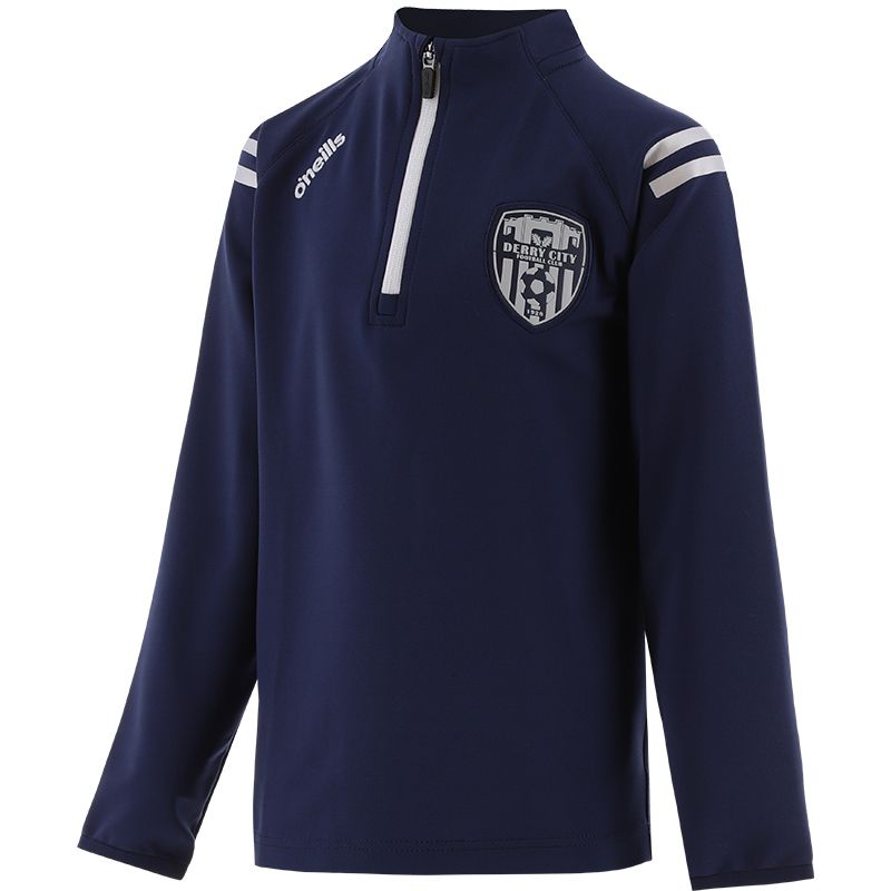 Derry City FC Kids' Voyager Brushed Half Zip