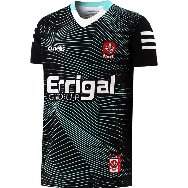 Derry Kids' GAA Short Sleeve Training Top from ONeills.