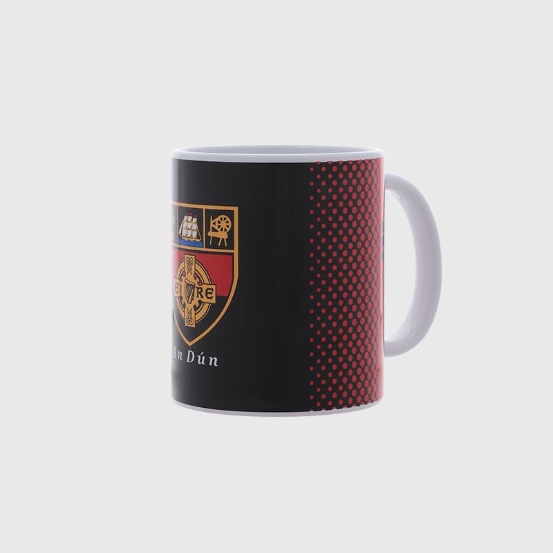 Down GAA Black Fade Mug from O'Neills.