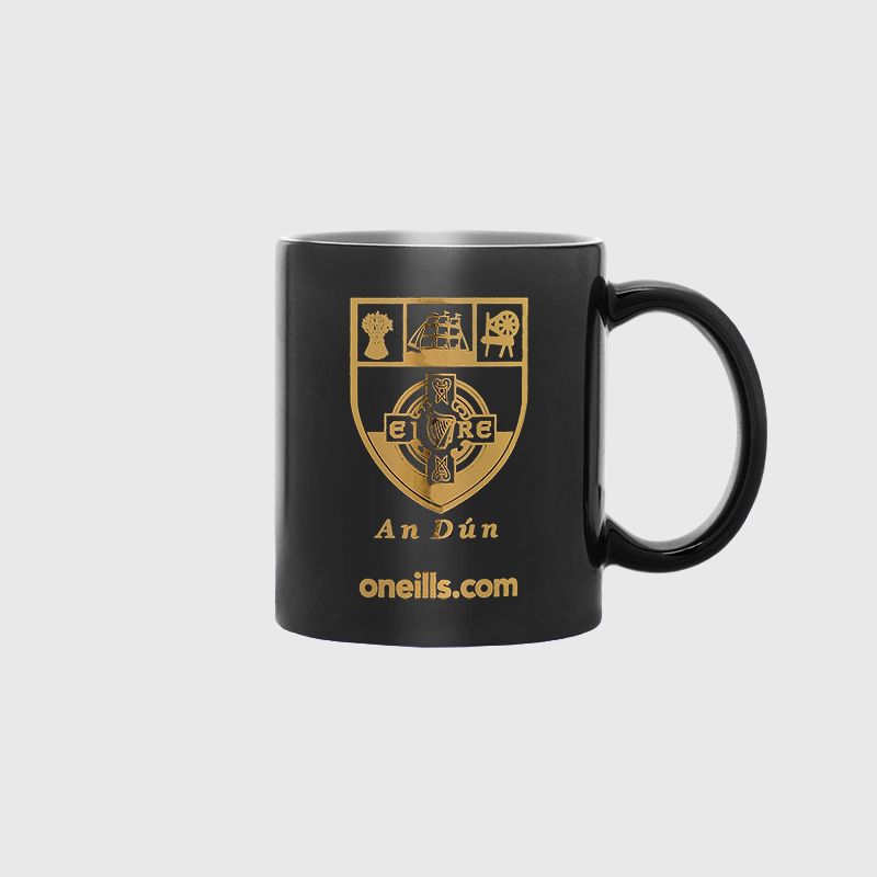 Black Down GAA Metallic Mug by O'Neills.