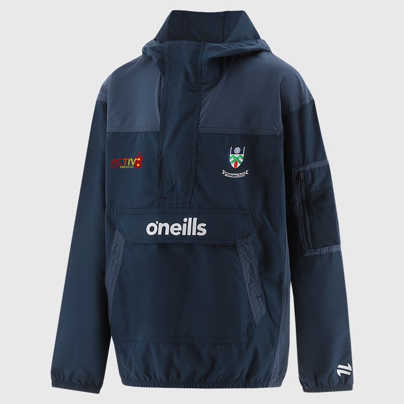 Monaghan GAA Men's Drifter Half Zip Hooded Windbreaker Navy from O’Neills.