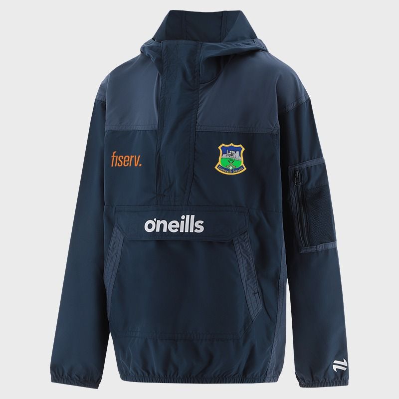 Tipperary GAA Kids' Drifter Half Zip Hooded Windbreaker Navy from O’Neills.