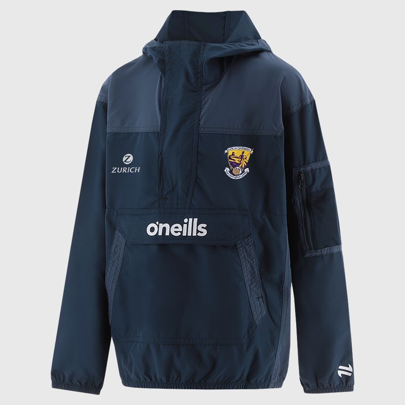 Wexford GAA Kids' Drifter Half Zip Hooded Windbreaker Navy from O’Neills.