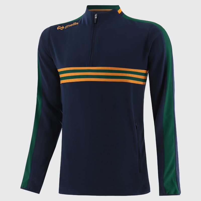 Marine / Bottle / Amber Men's Dromore Half Zip Top from O’Neills