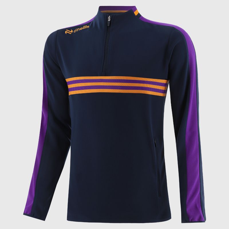 Marine / Purple / Amber Men's Dromore Half Zip Top from O’Neills