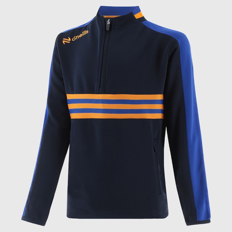 Marine / Royal / Amber Kids' Dromore Half Zip Top from O’Neills