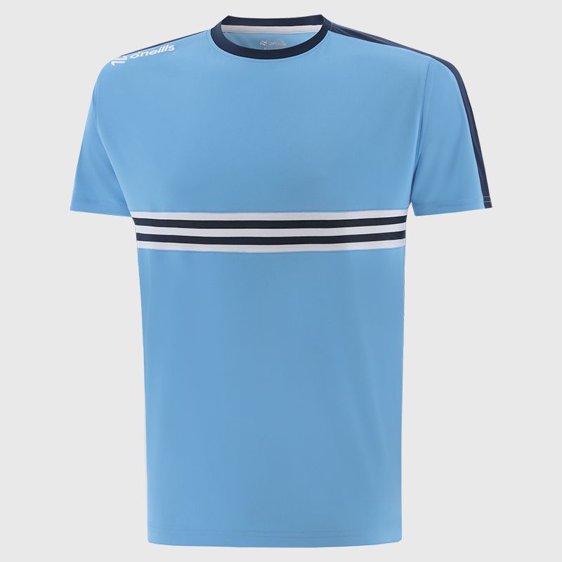 Sky / Marine / White Men's Dromore T-Shirt from O’Neills
