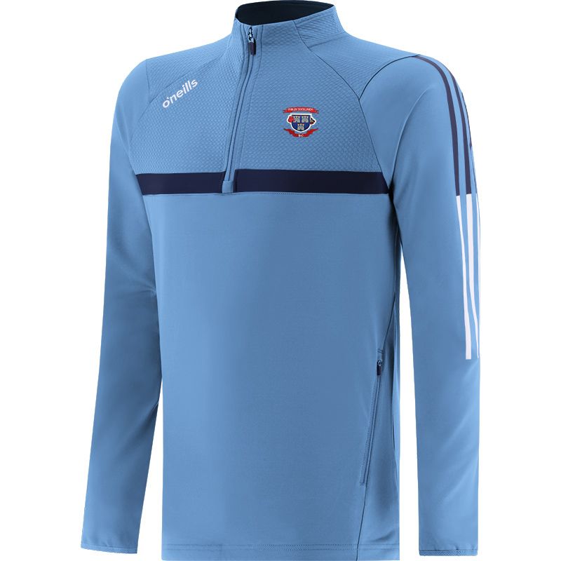 Dublin Docklands Boxing Club Focus Brushed Half Zip Top