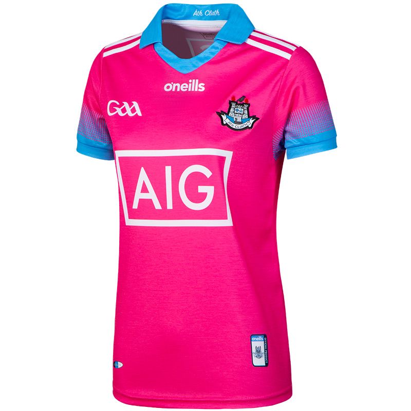 Dublin GAA Womens Fit Jersey (Pink 