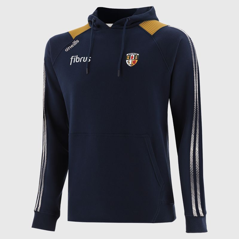 Navy Antrim GAA Men's Dynamo pullover fleece hoodie by O’Neills.