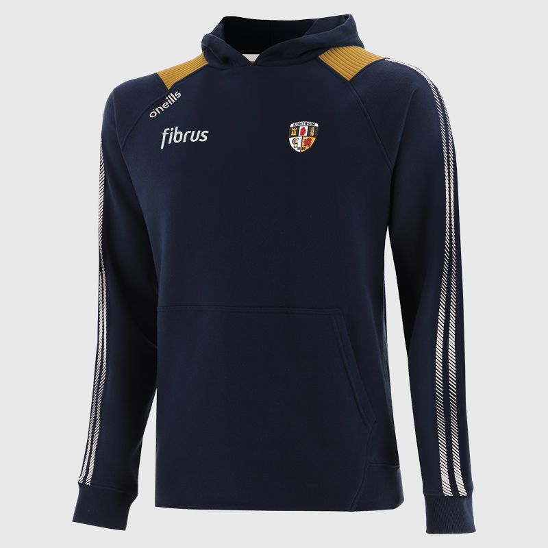 Navy Antrim GAA Kids' Dynamo pullover fleece hoodie by O’Neills.