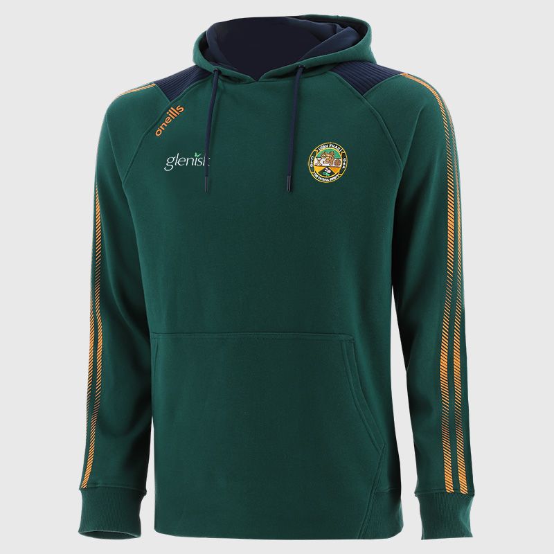 Green Offaly GAA Men's Dynamo pullover fleece hoodie by O’Neills.
